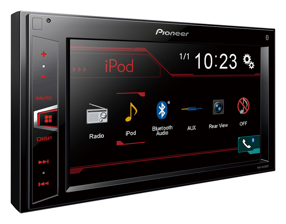 Pioneer mvh av290bt процессорная или нет